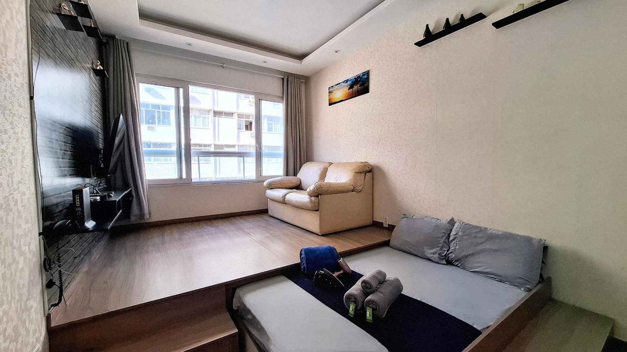 Design Copacabana - 4 Hospedes, Praia E Conforto! Rio de Janeiro Dış mekan fotoğraf